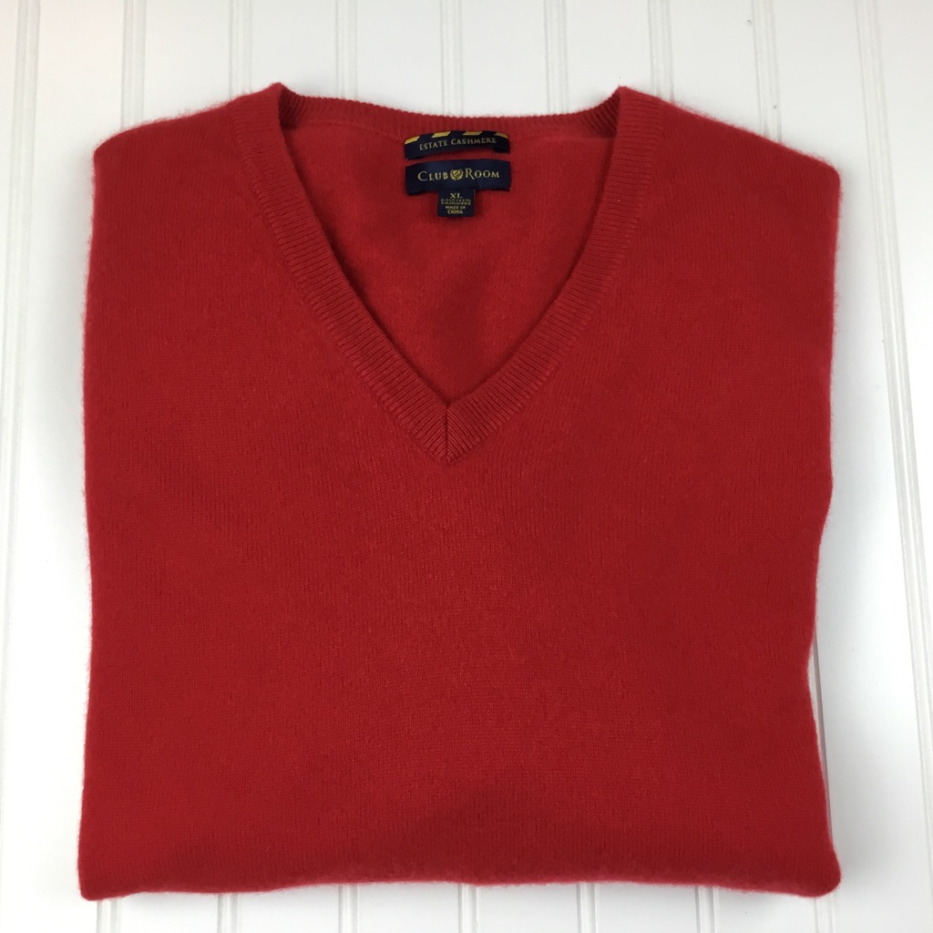 Club Room Estate 2ply Cashmere Sweater